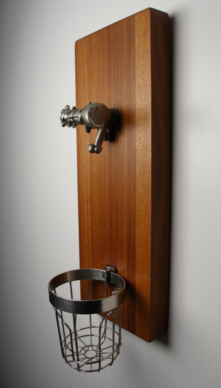24. Magnetic Bottle Opener Wall Mount