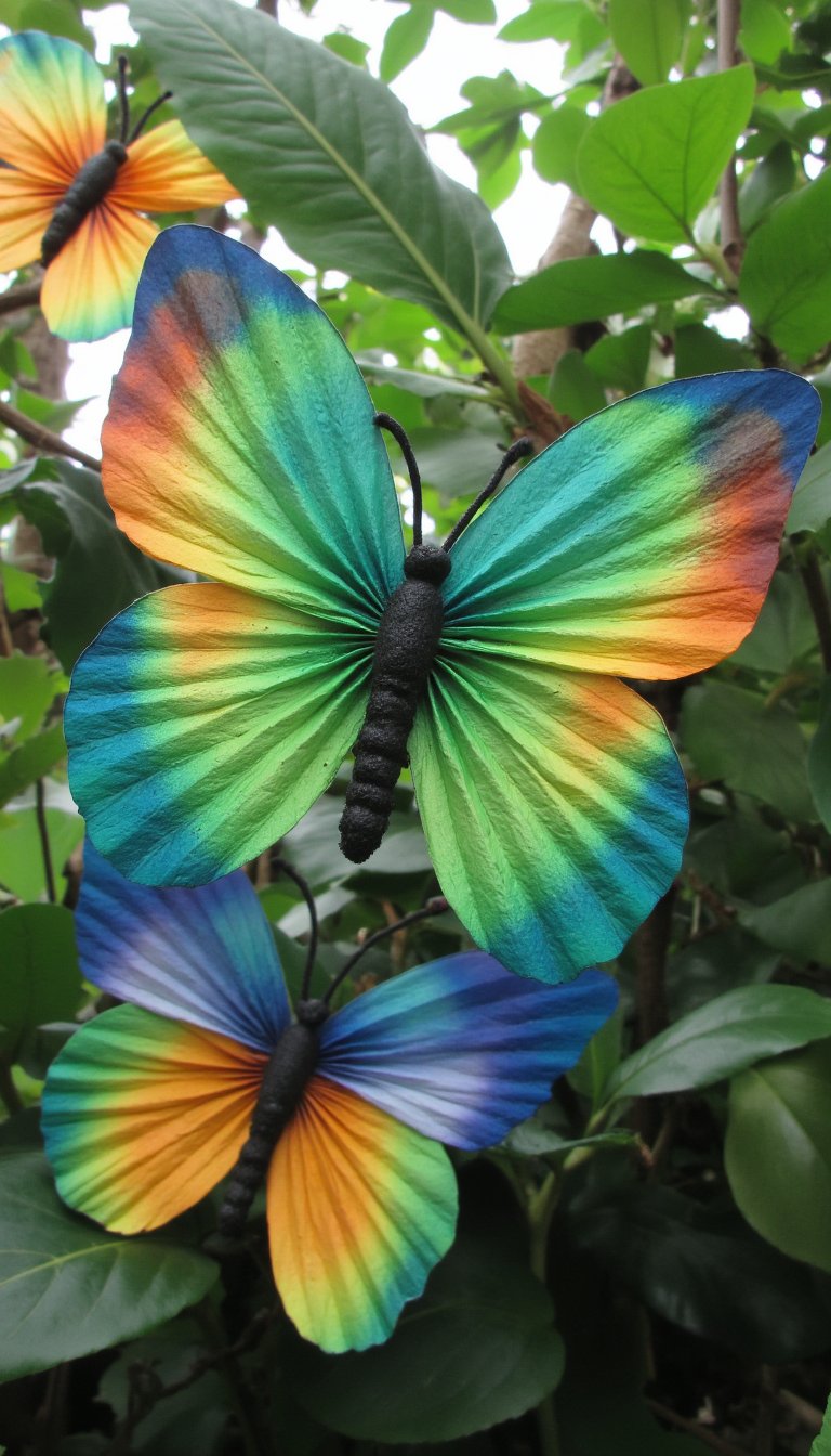 6. Coffee Filter Butterflies