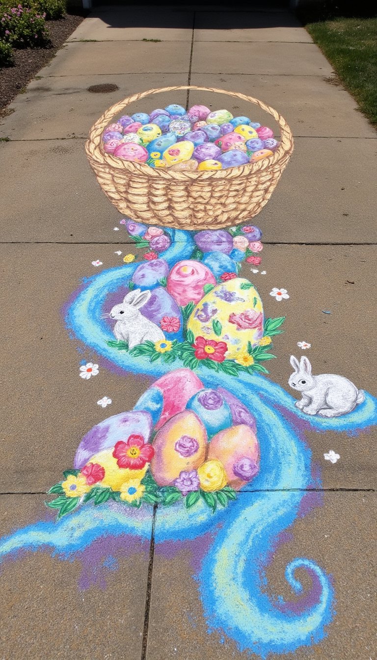 1. The Gigantic, "Welcome Spring" Basket