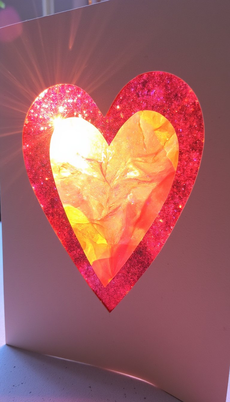 16. Suncatcher Window Card