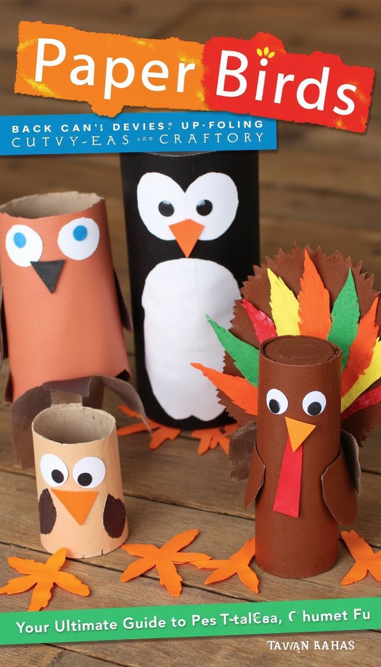 10. Paper Roll (Toilet Paper Roll) Birds