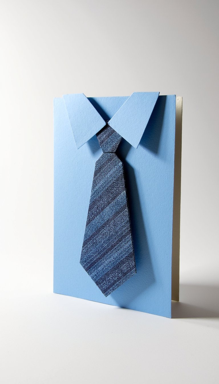 1. The Classic "Tie" Card with a Twist