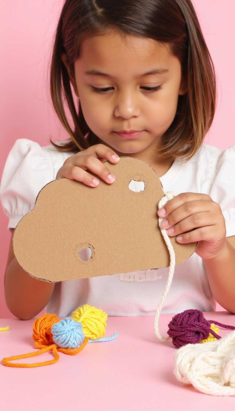 13. Yarn-Wrapped Cloud