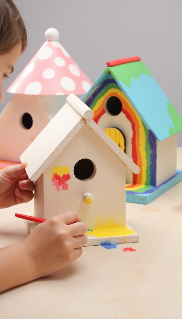 9. Decorate a Birdhouse
