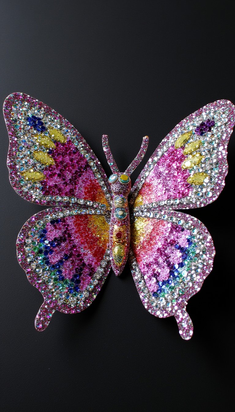 9. The "Bling" Butterfly