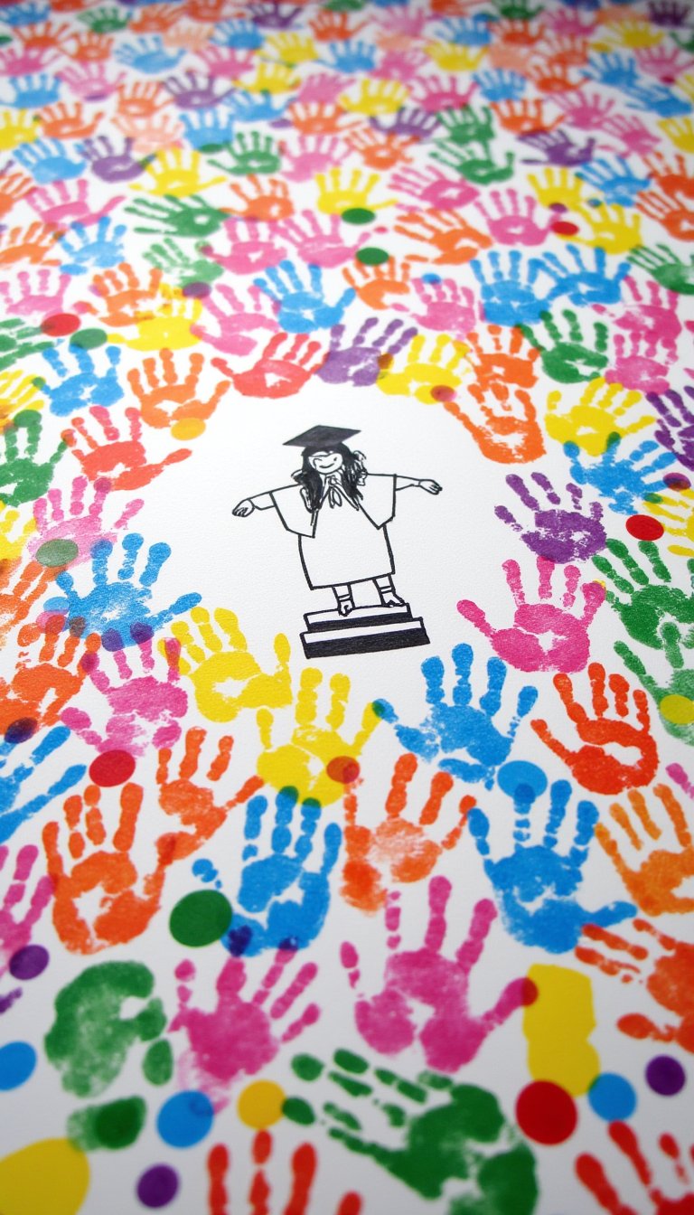 25. Fingerprint Confetti Crowd