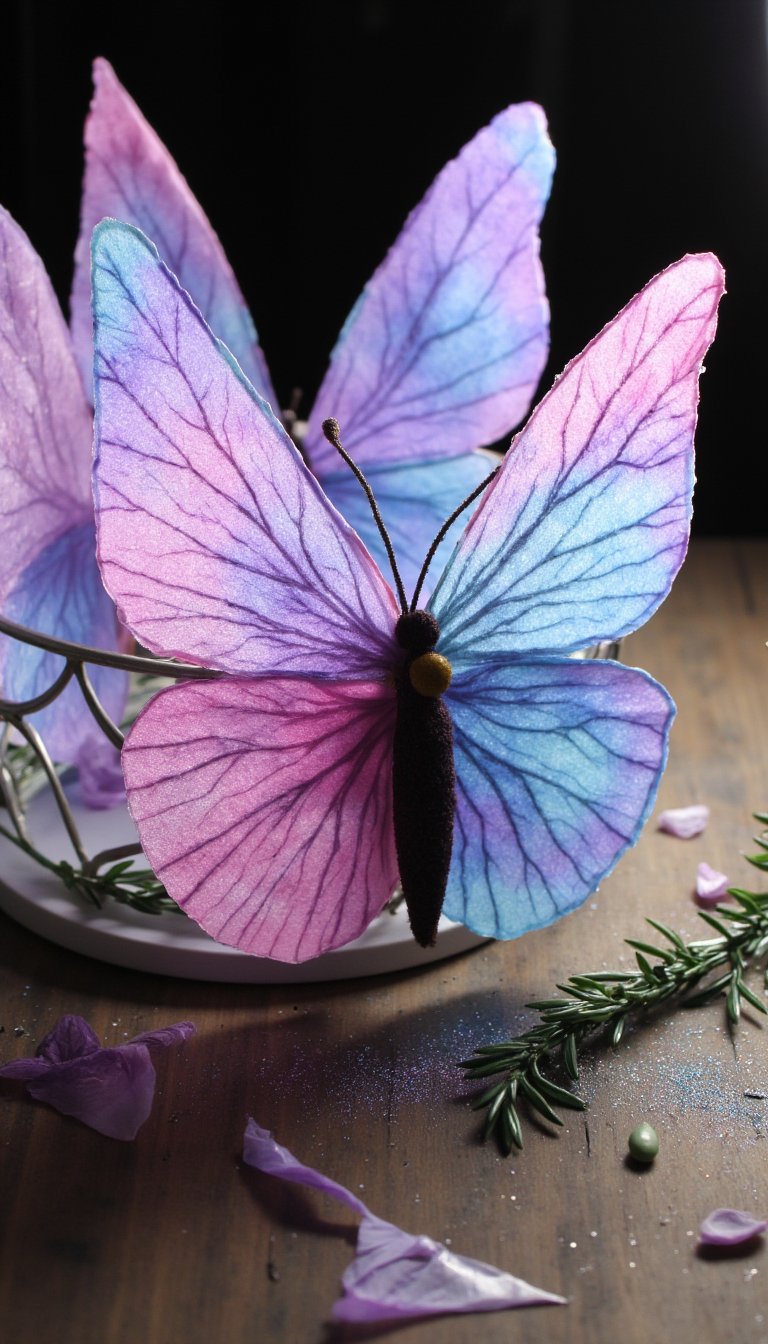 4. Butterfly Crown Fit for a Fairy