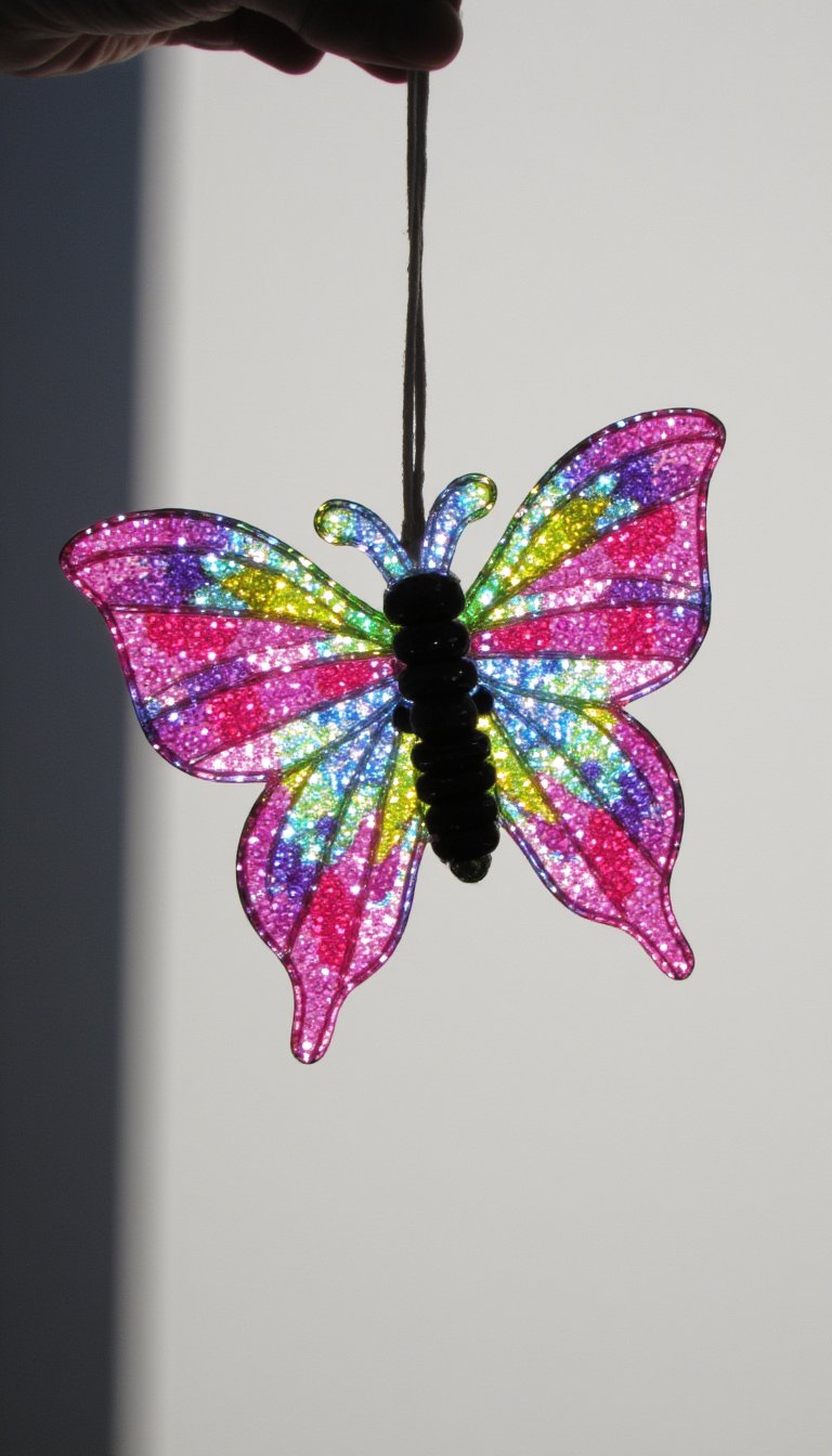 21. Melted Bead Suncatcher