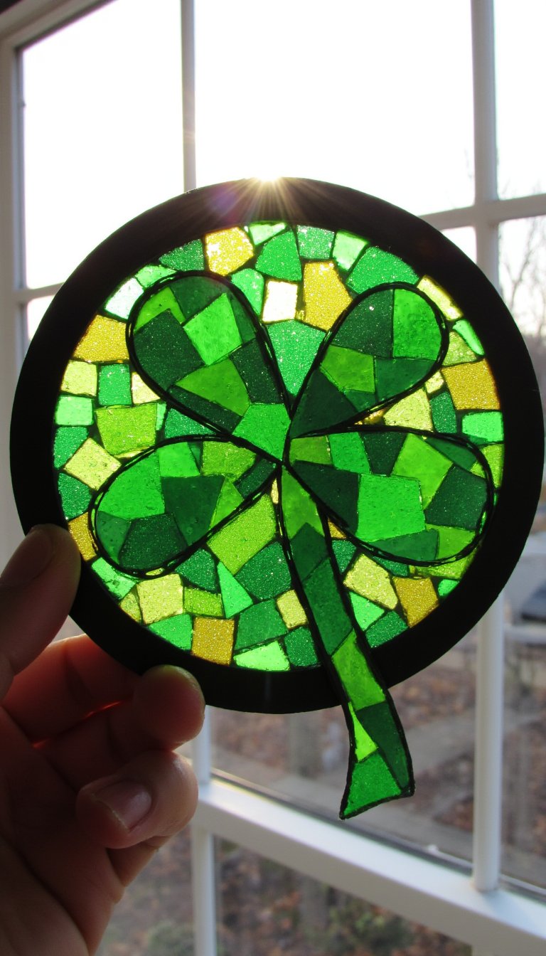 4. Shamrock Sun Catchers
