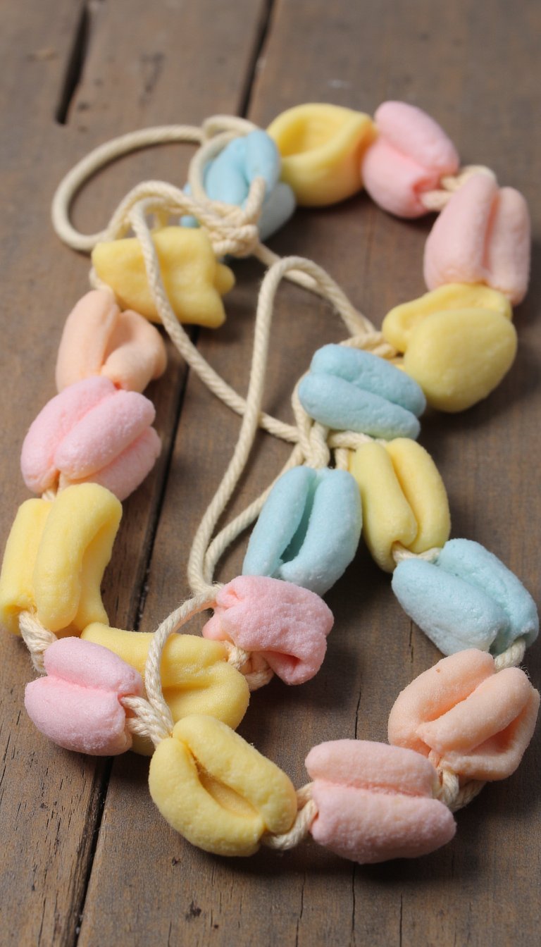 14. Pasta Necklaces