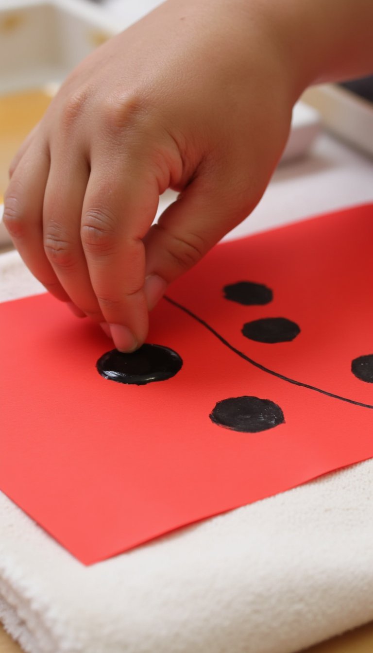 2. Thumbprint Spot Invitation