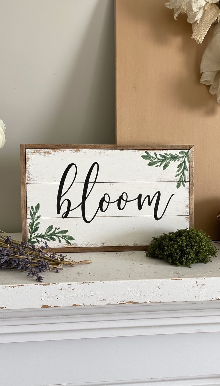 17. A "Bloom" or "Grow" Word Sign