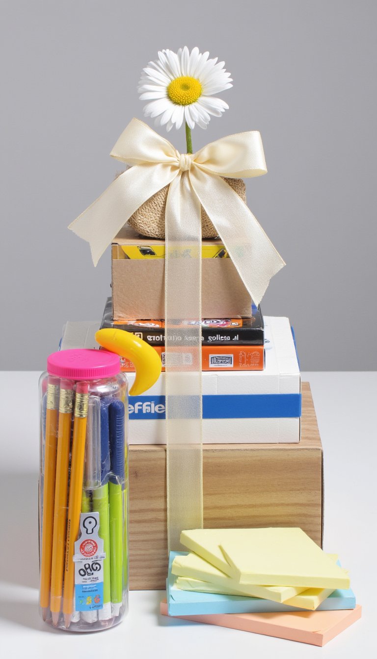 8. Classroom Supply Cake