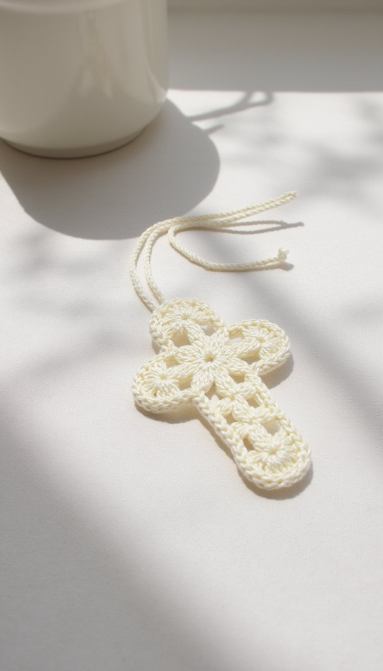 5. A Delicate Cross Bookmark