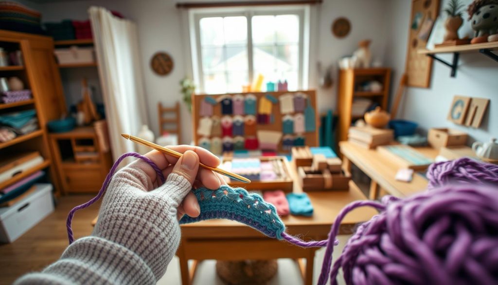 Counting Double Crochet Stitches