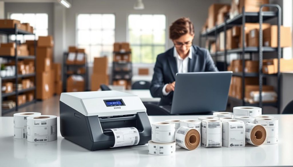 DYMO 4XL Label Printing Efficiency