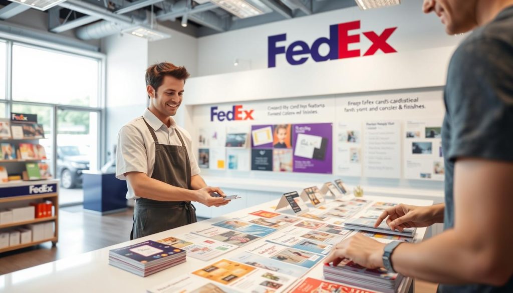 FedEx Custom Card Printing Options