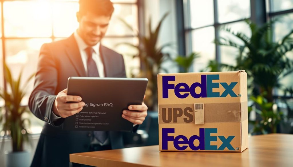 FedEx Delivery Signature FAQ
