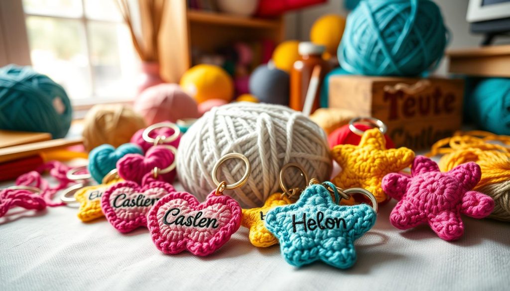 Personalized Crochet Keychain Designs Personalized Crochet Keychain Designs
