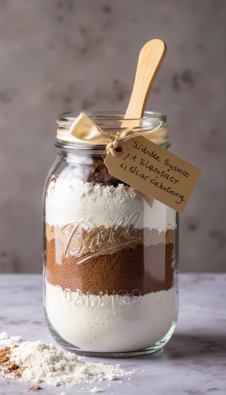 6. "A+ Ingredients" Baking Mix in a Jar