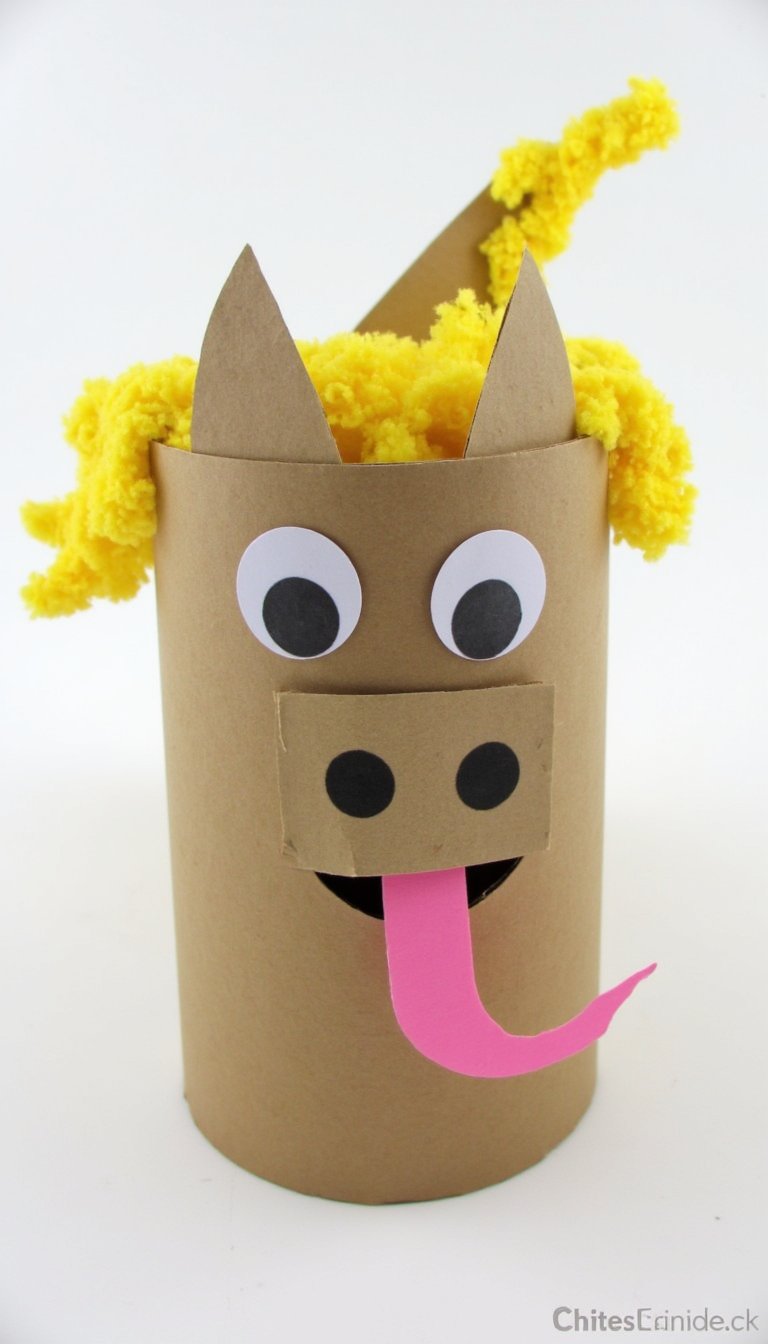 3. Toilet Paper Roll Snake