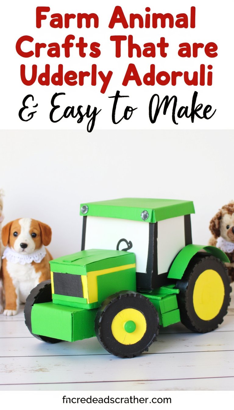 13. Footprint Tractor with Animal Trailers