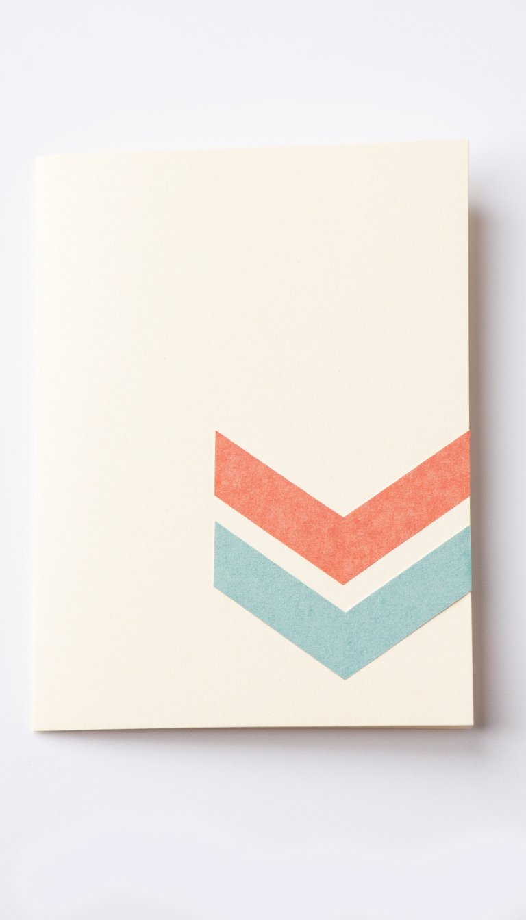 7. Washi Tape Geometric Patterns