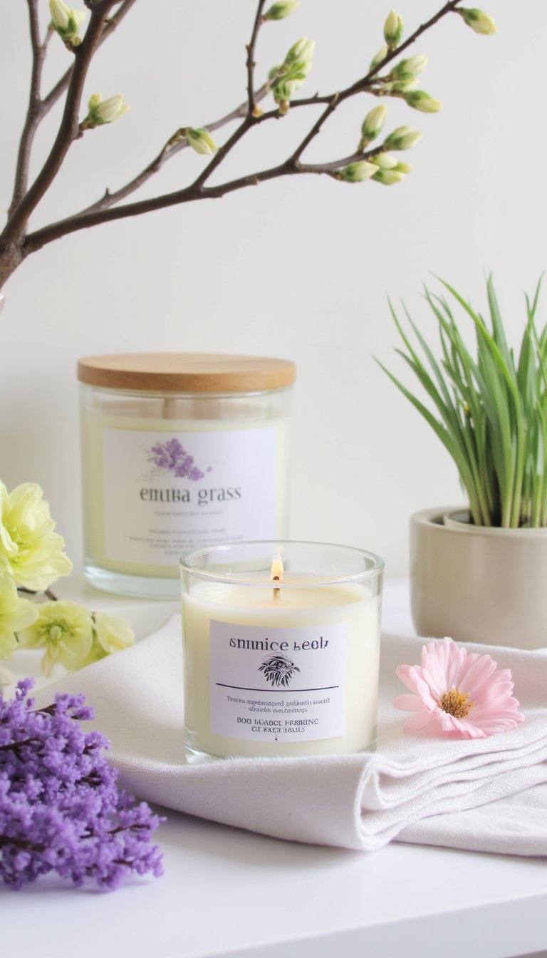 12. Scented Candles in Fresh Scents