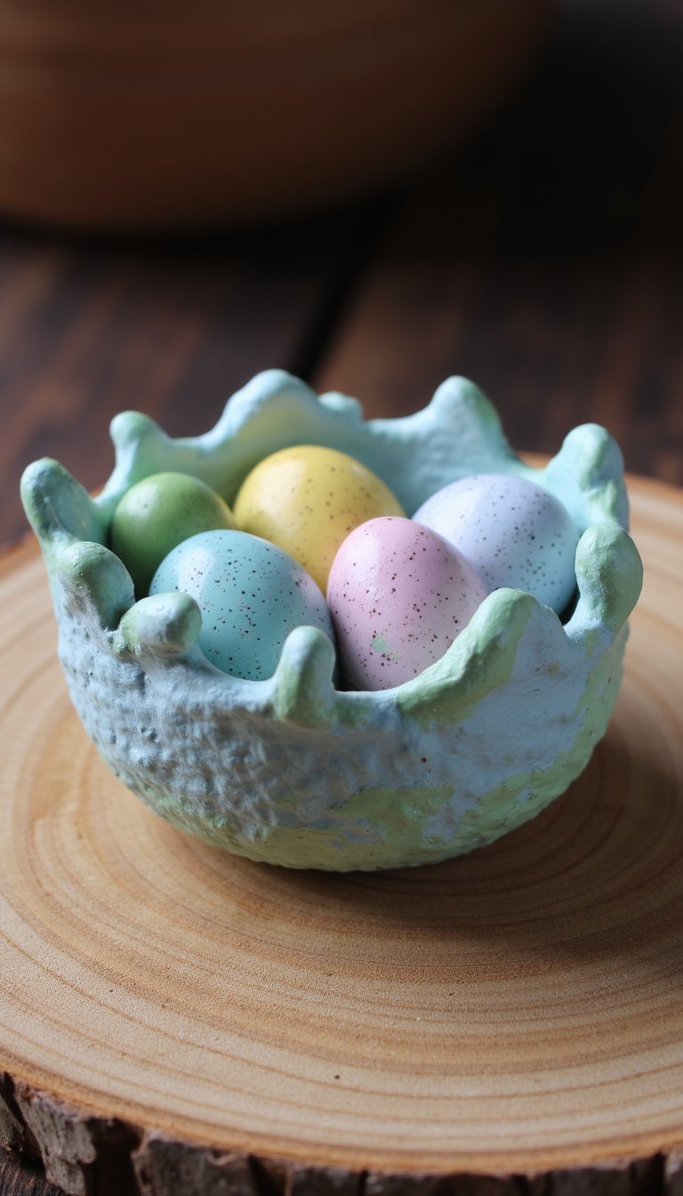 22. Clay Pinch Pot Nests