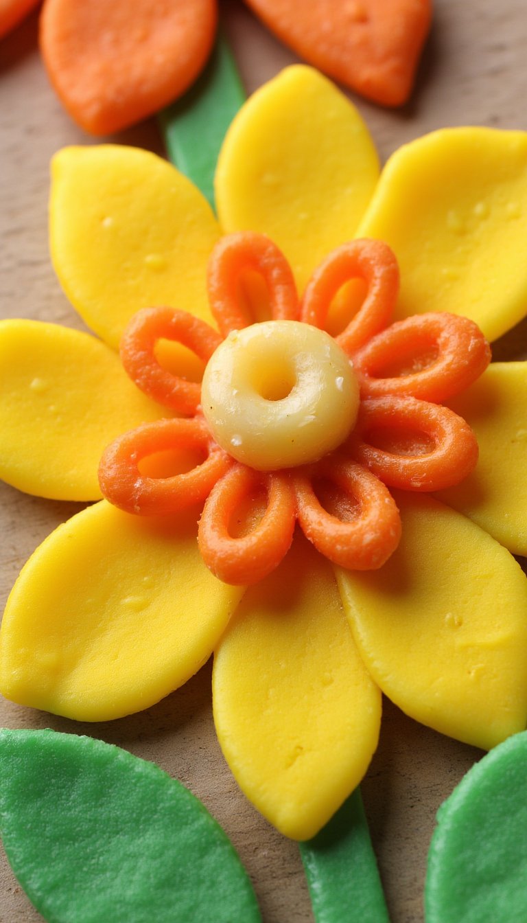 16. Pasta Daisy Garden