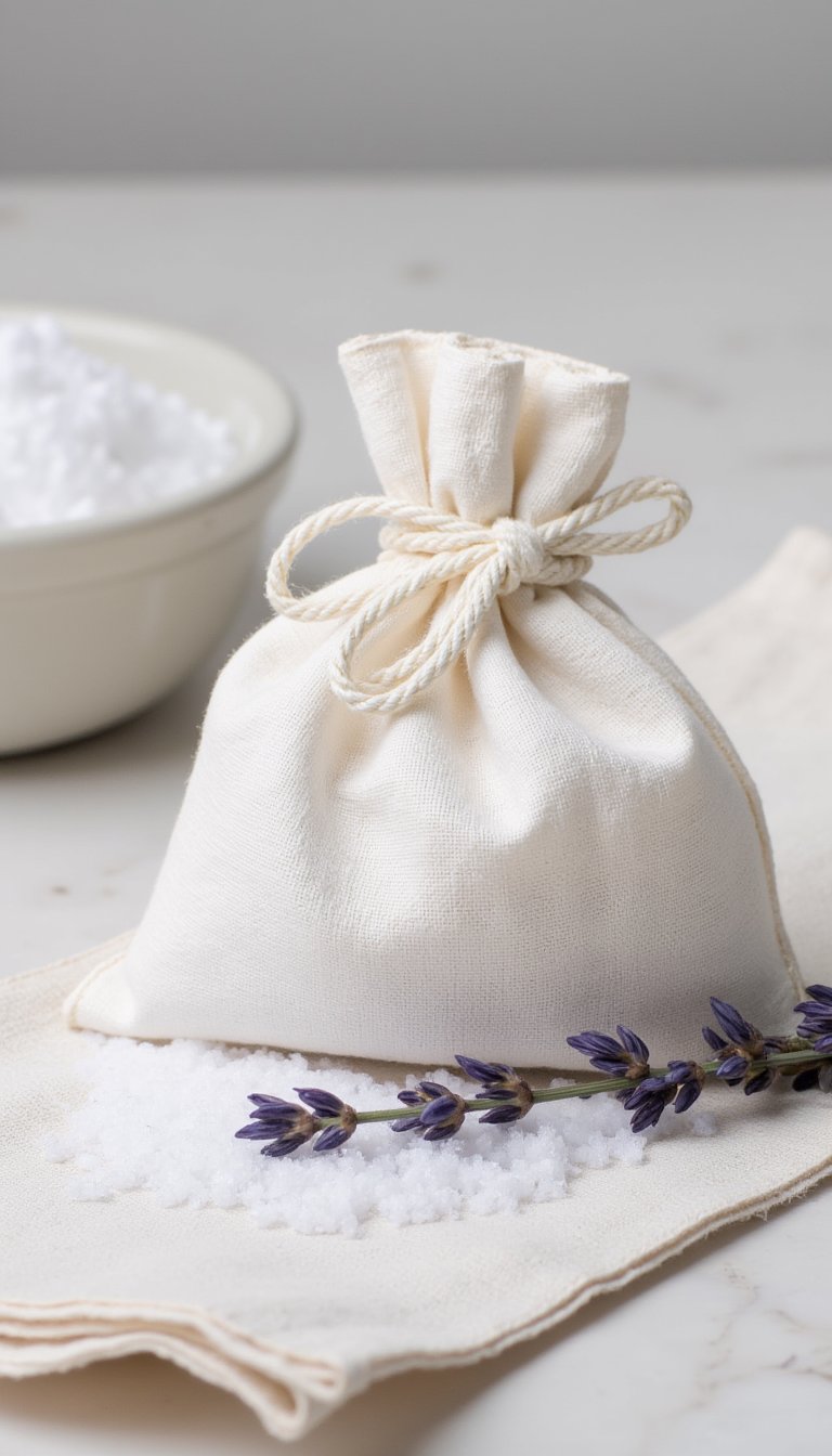 7. Homemade Bath Soak Sachets