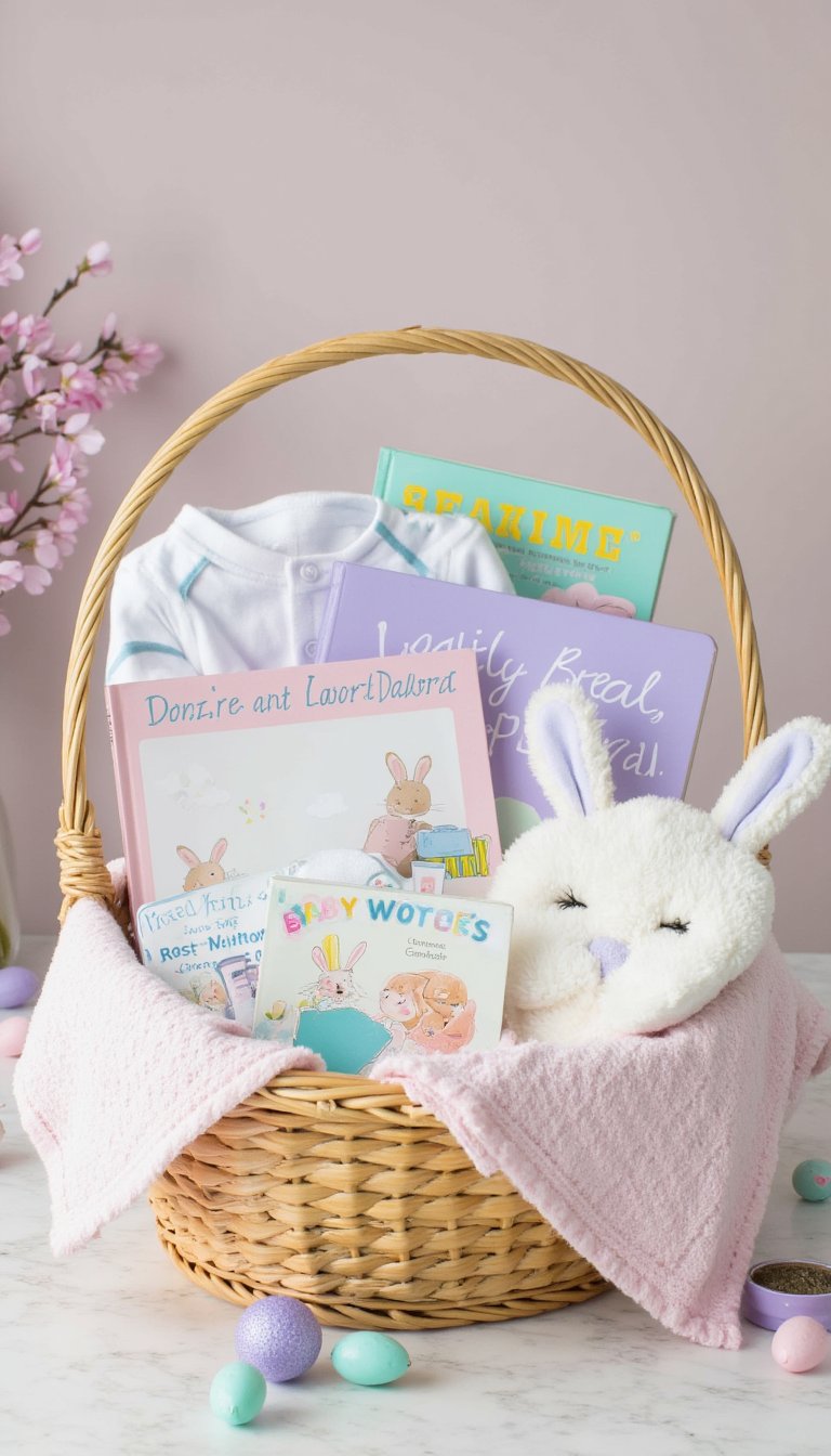 3. The Bookworm Bunny Basket