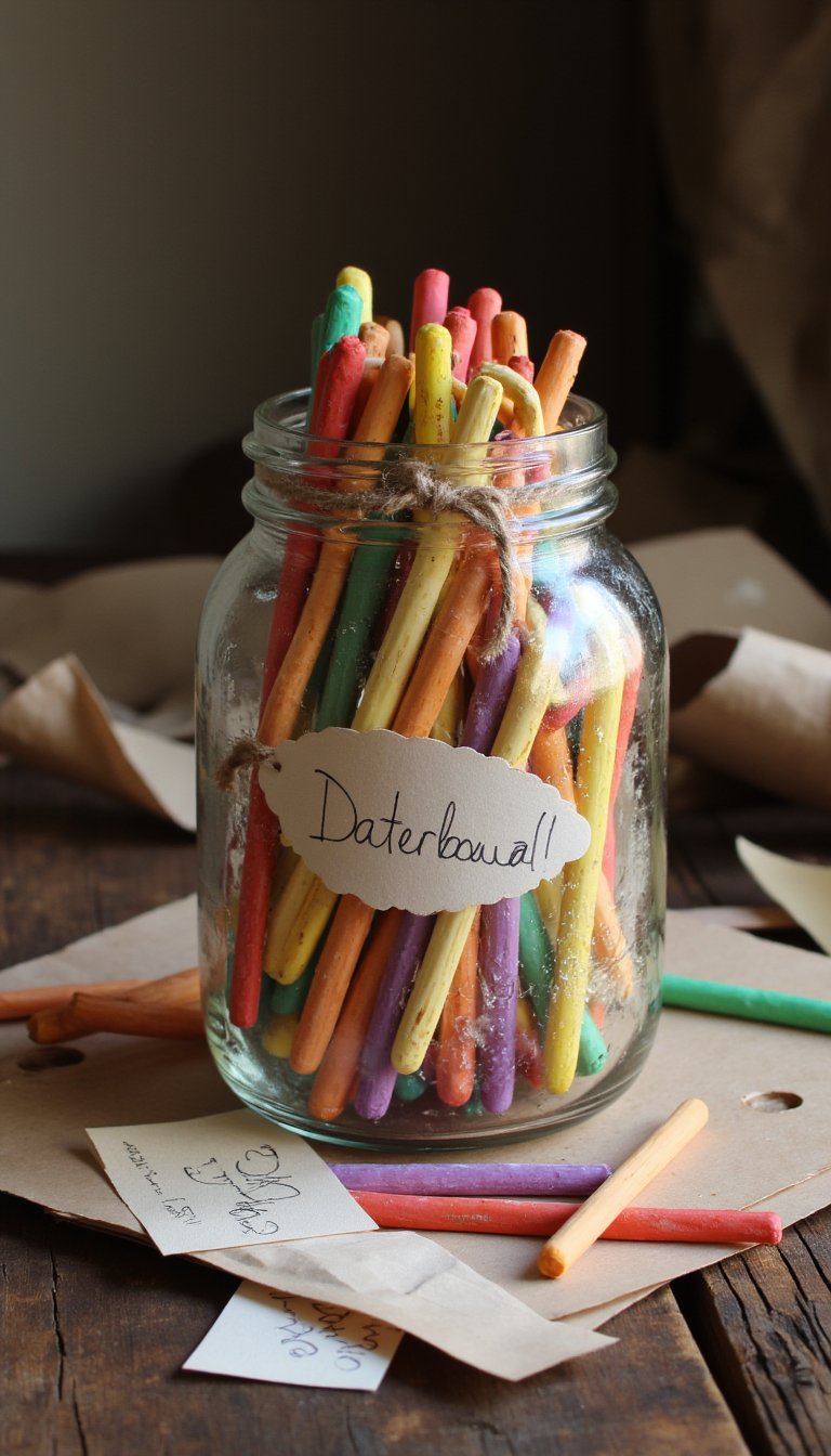 16. A "Year of Dates" Idea Jar