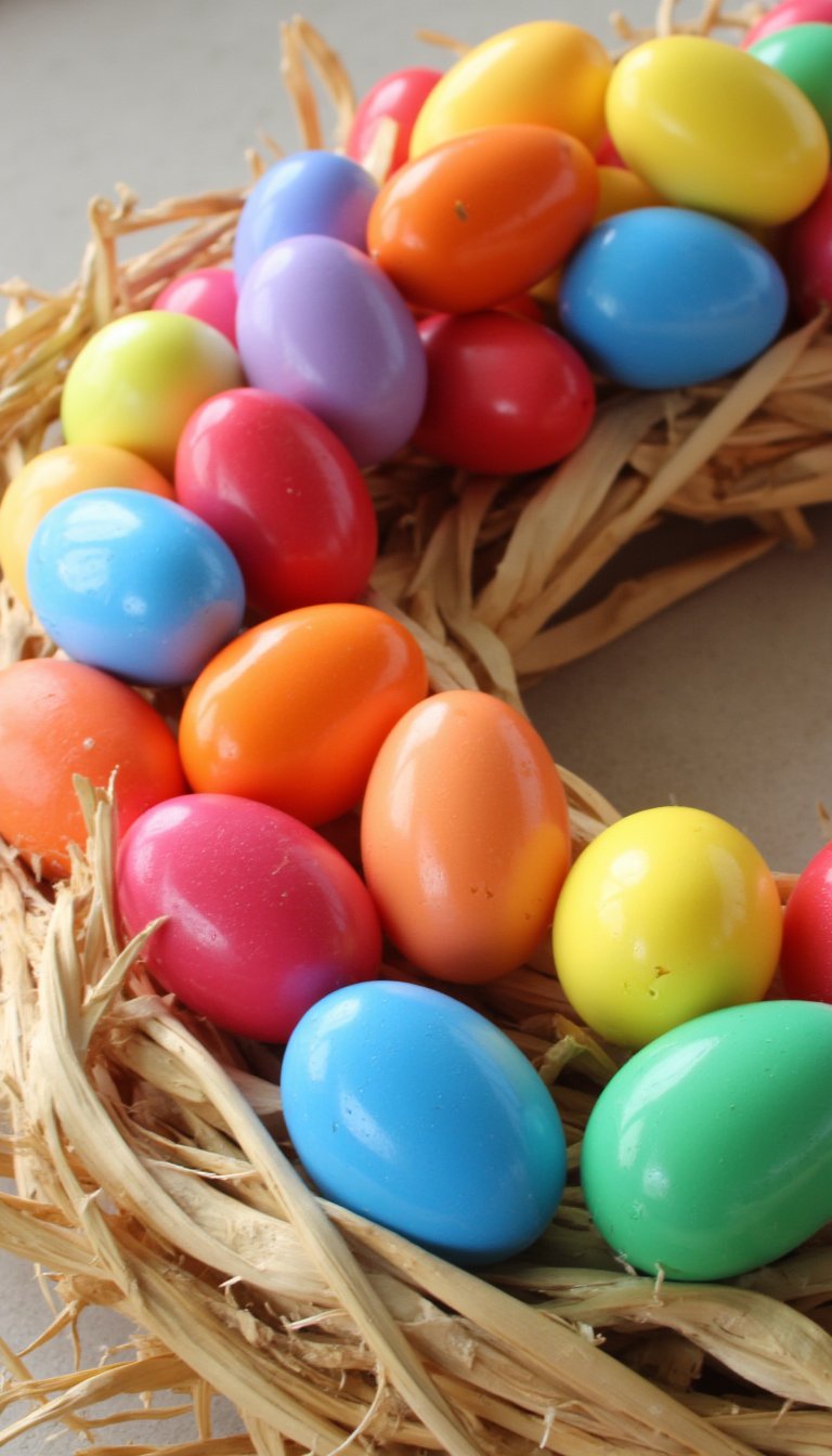 10. An Upcycled Plastic Egg Spectacular