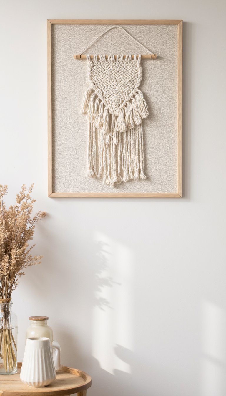 5. Play with Textured Wall Art