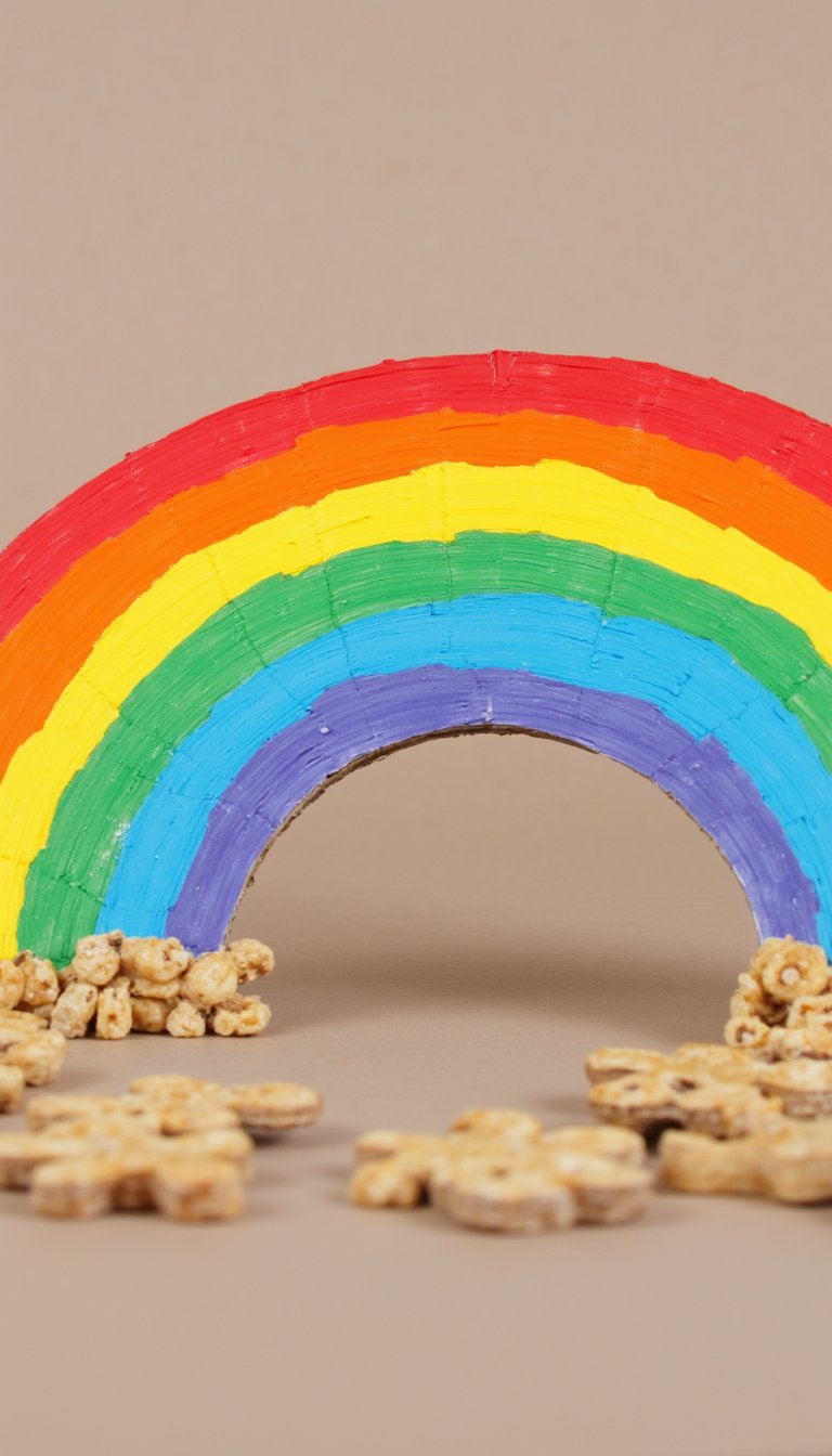 4. Cereal Box Rainbow Puzzle