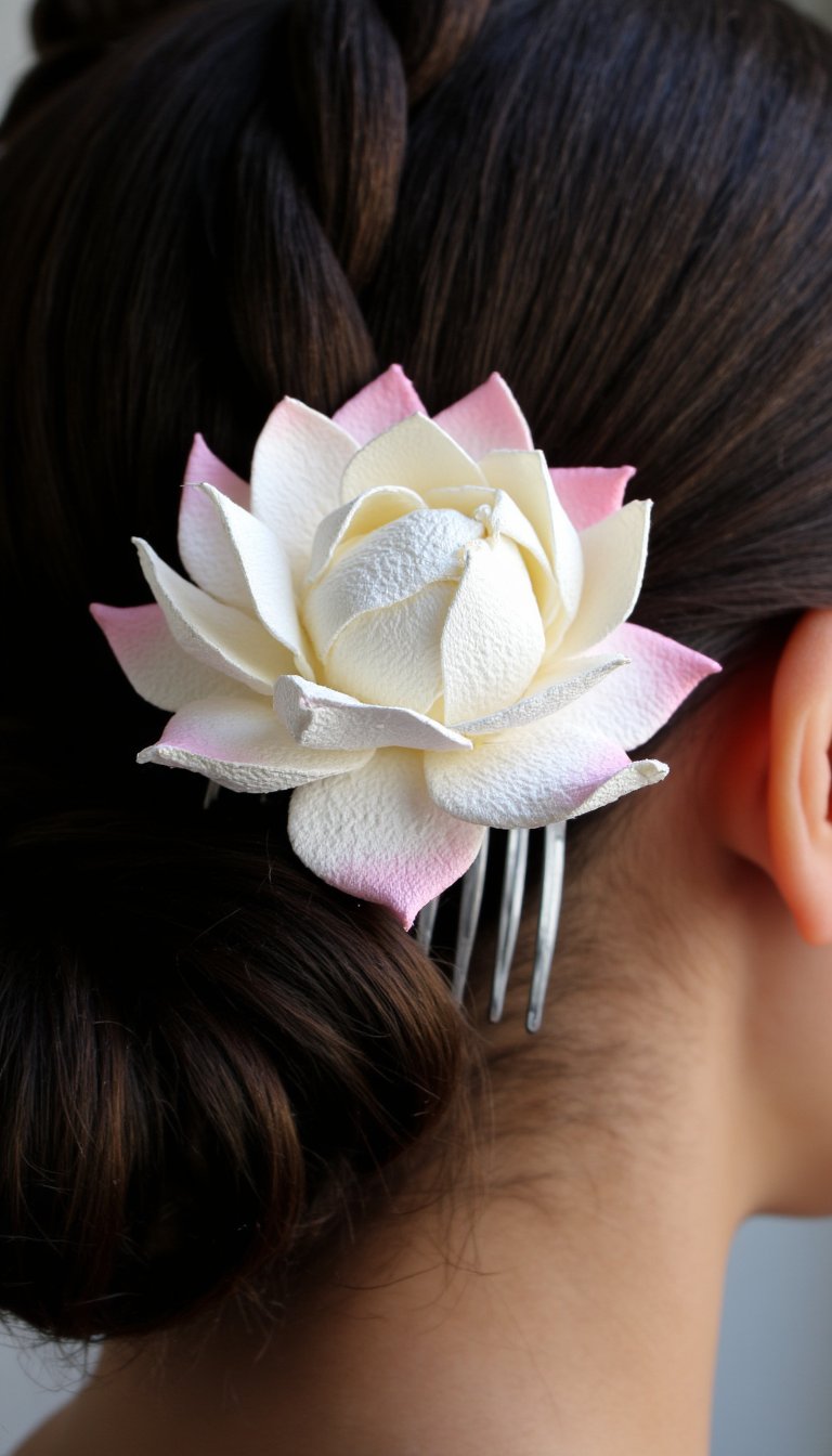 9. A Unique Hair Accessory for a Special Event
