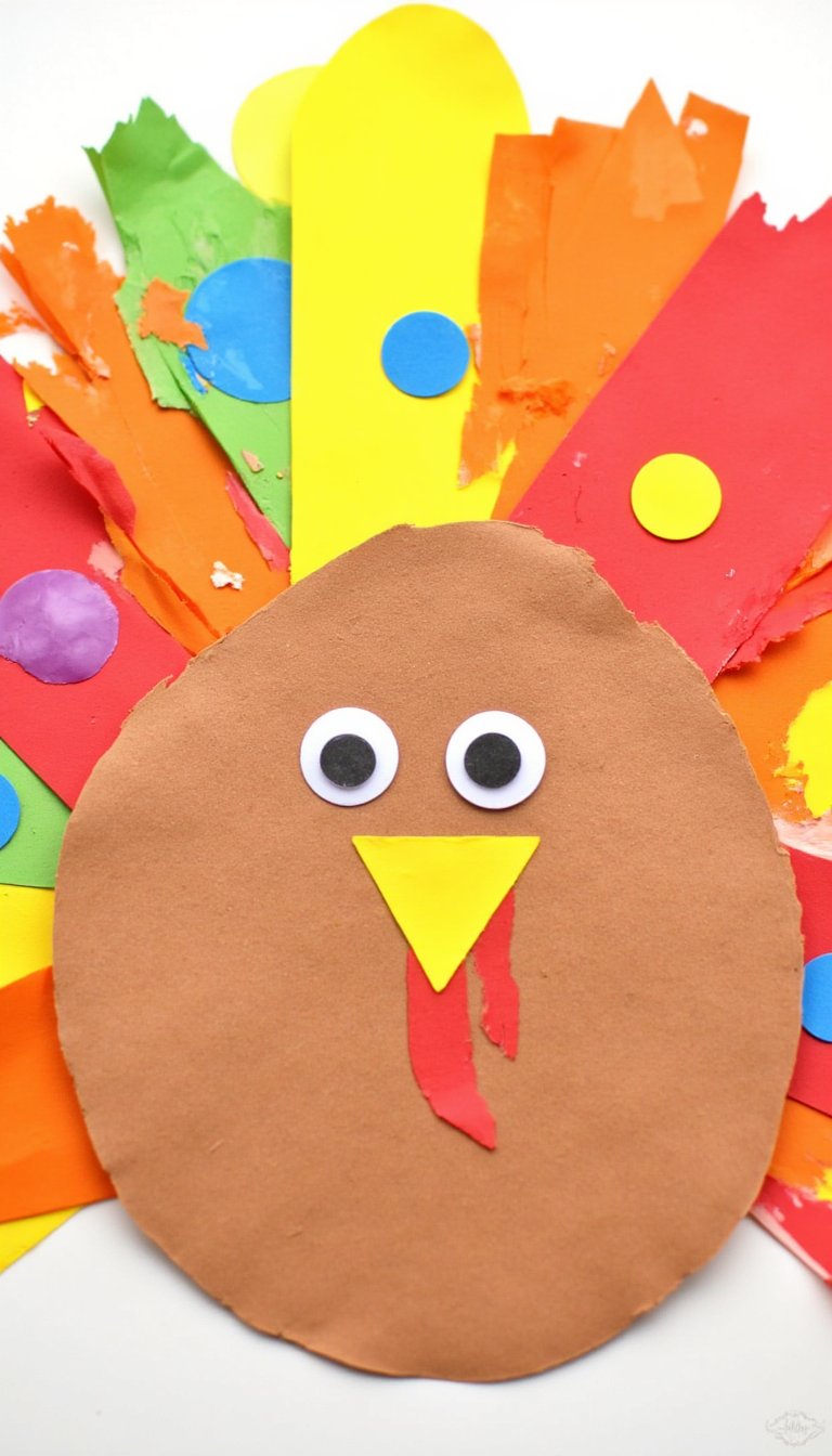 11. Sticker-Feather Turkey