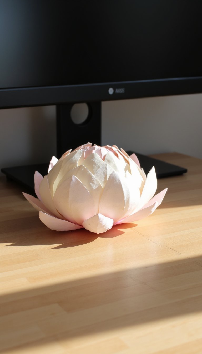 10. A Calming Companion for Your Workspace
