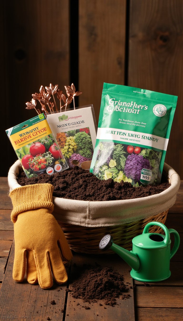 3. The "Green Thumb" Gardeners Delight Basket