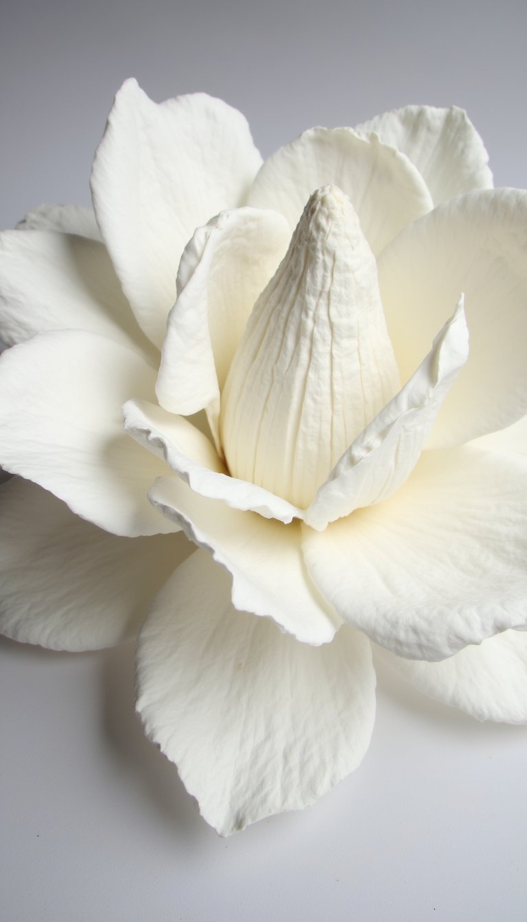 20. Detailed Crepe Paper Magnolias