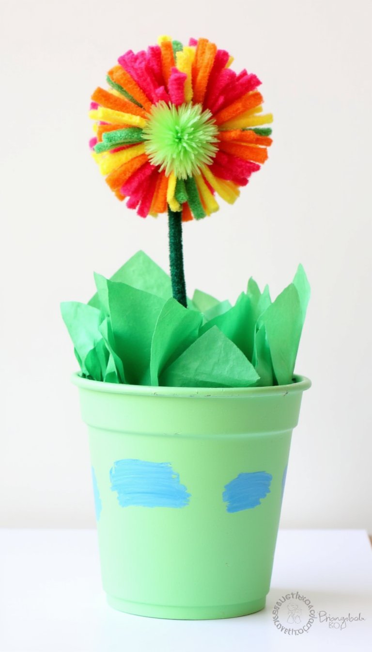 22. Sensory Flower Pot