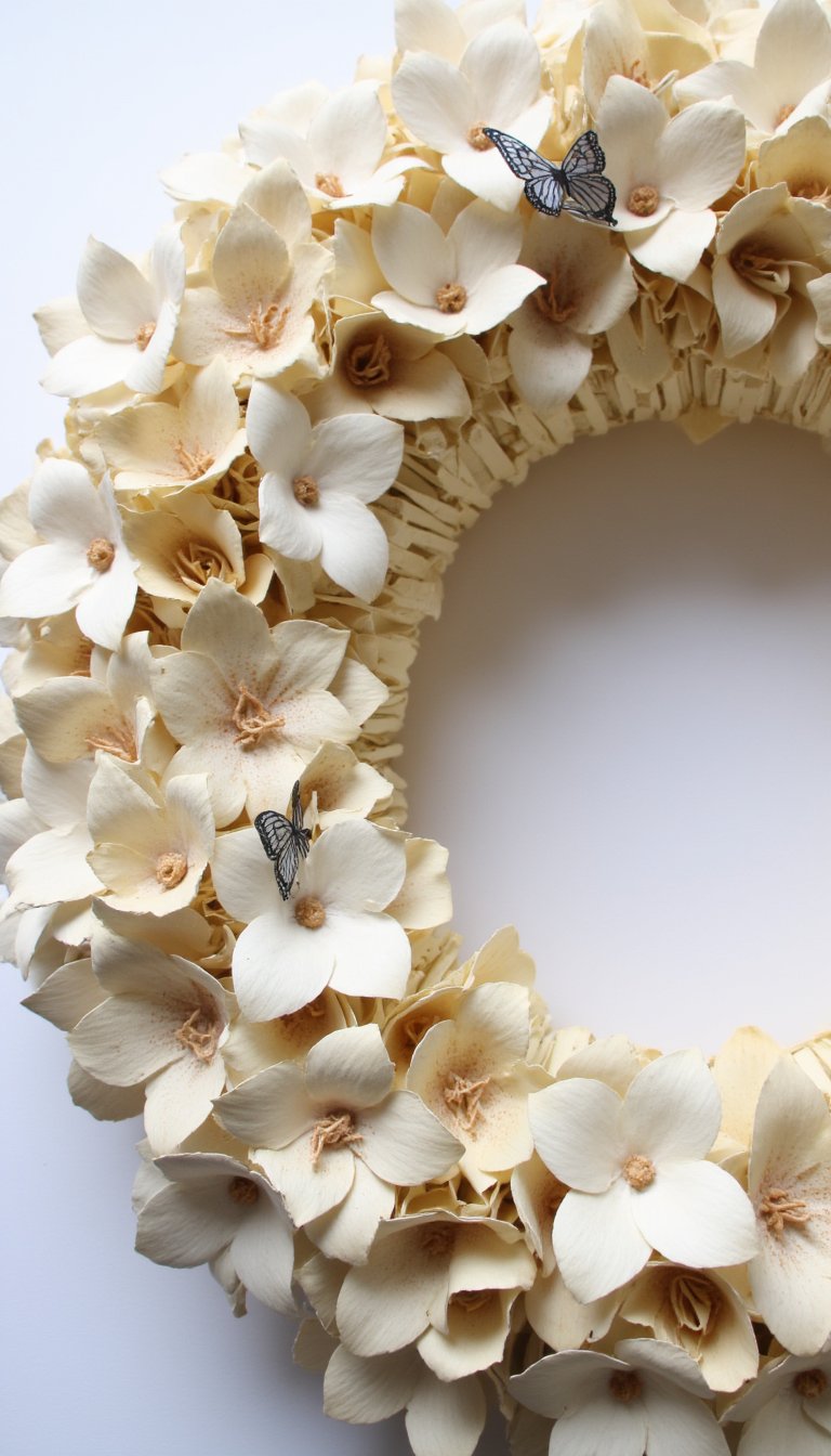 15. A Book Page & Paper Flower Craft