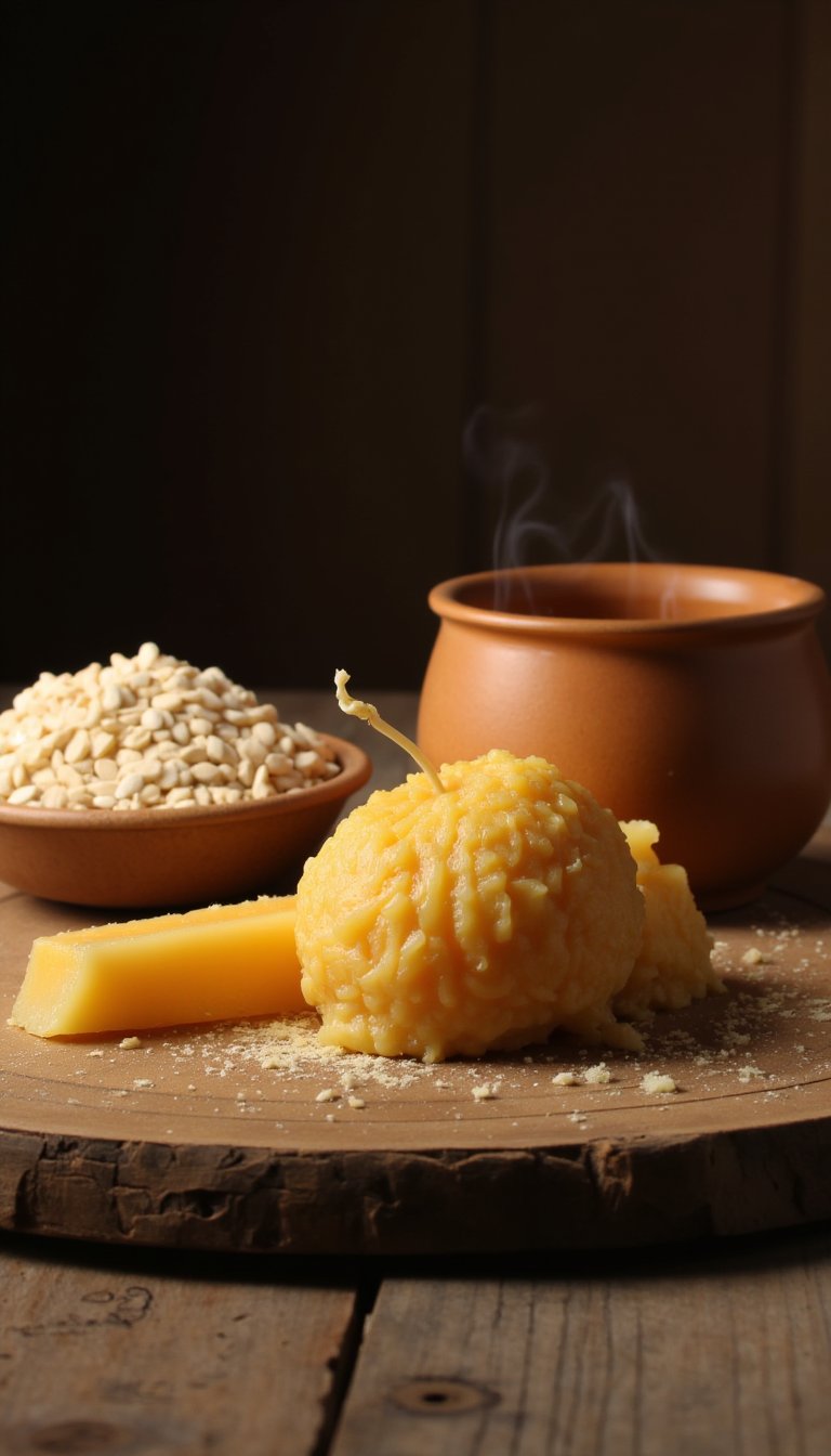 1. Hand-Dipped Tallow Candles