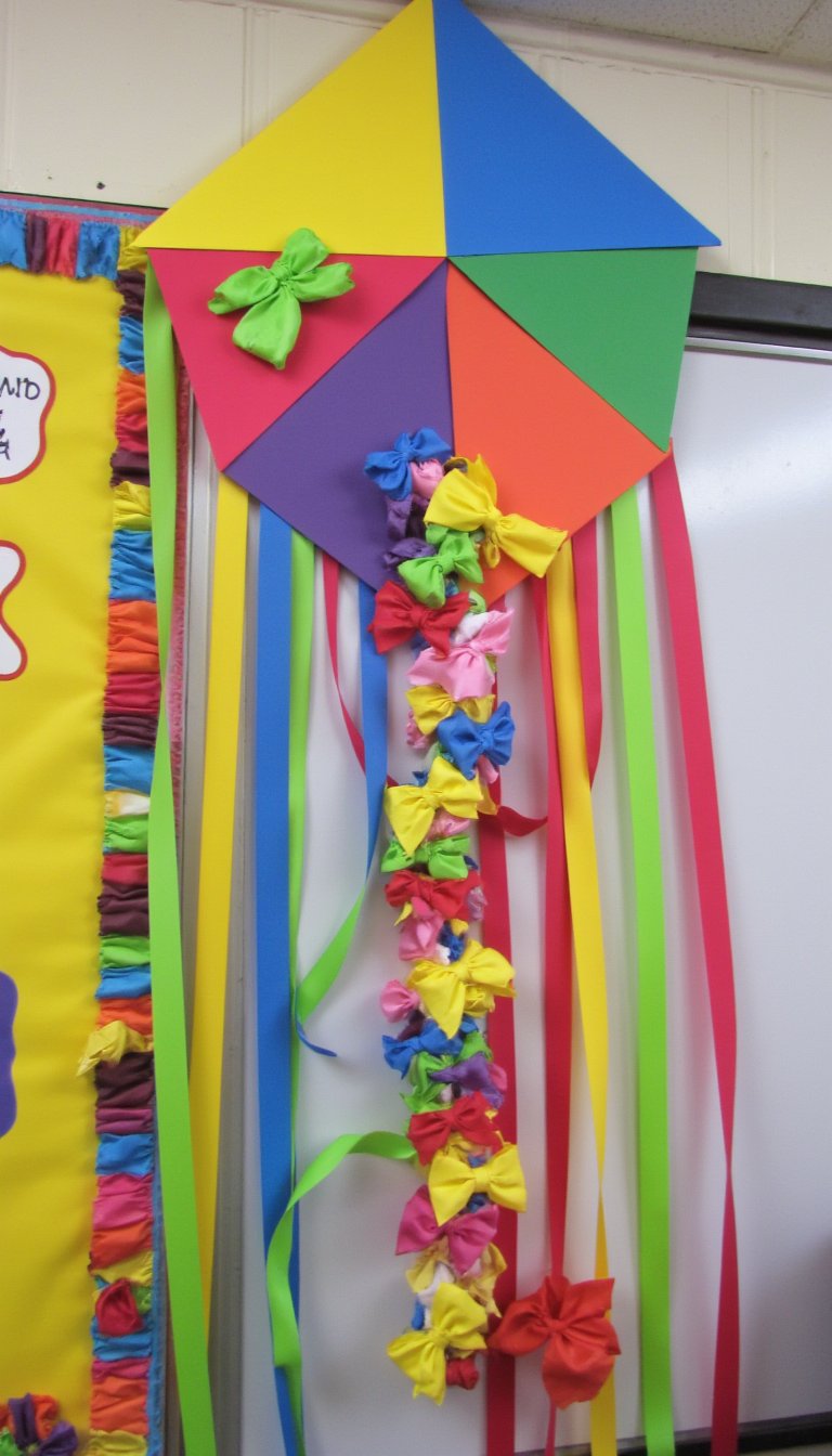 7. Kite Tail Book Review Display