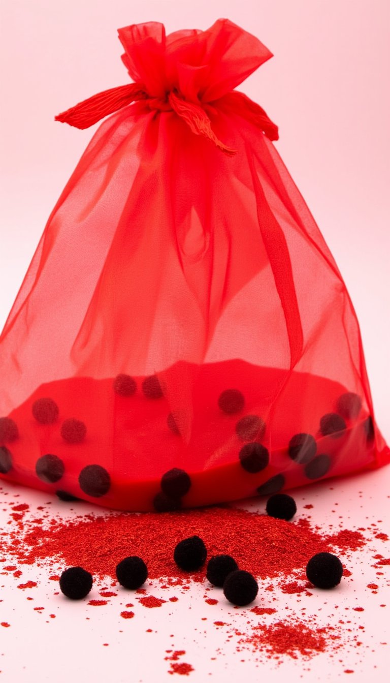 17. Ladybug Sensory Bag