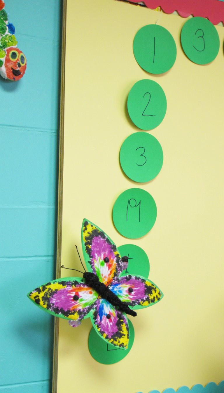 11. Caterpillar-to-Butterfly Reading Tracker