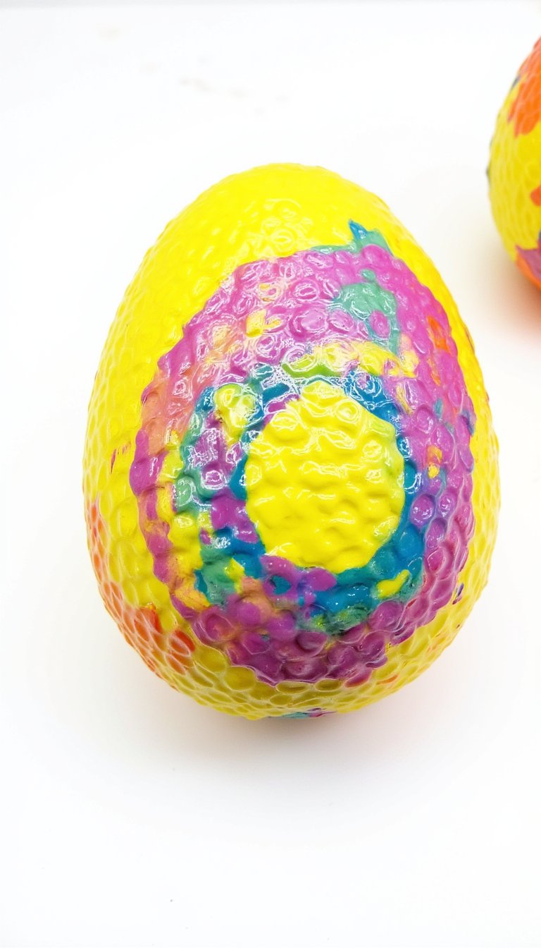 2. Bubble Wrap Easter Eggs
