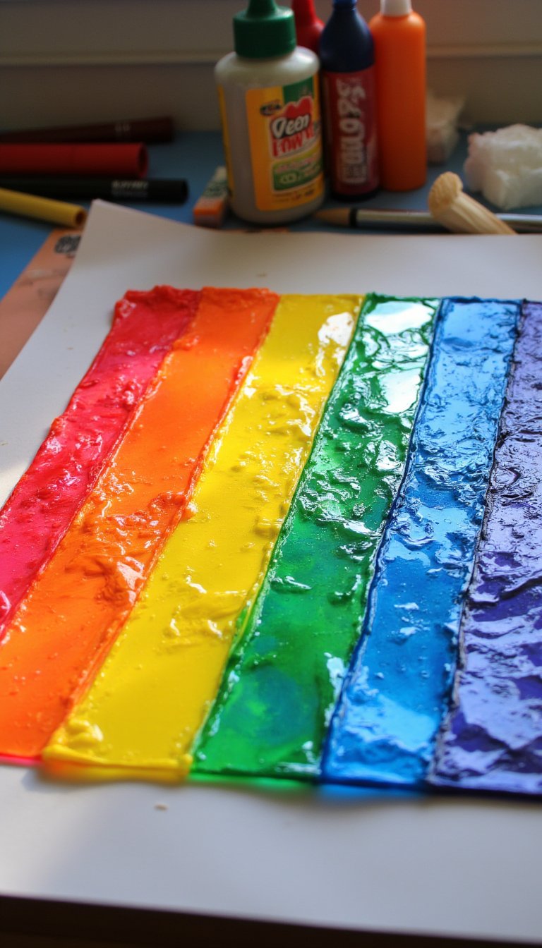 12. Rainbow Footprint Cloud