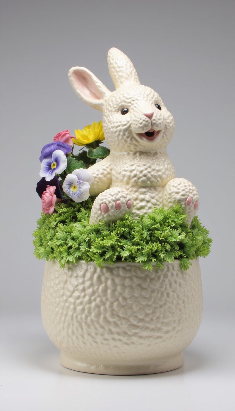 6. The "Bunny Butt" Planter